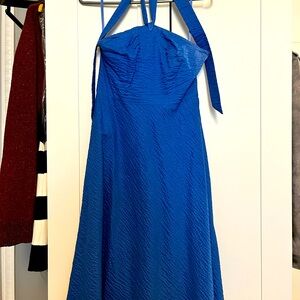 Vintage JCrew Embossed Cotton Aubrey Halter